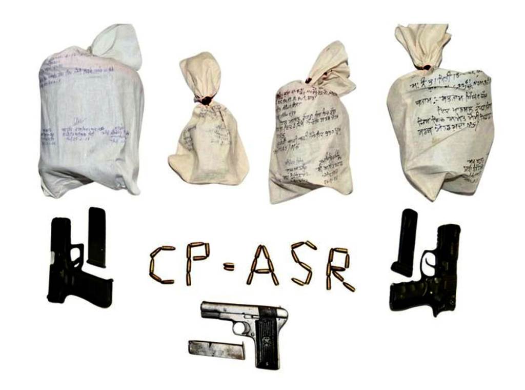 10 members of 2 gangs involved in crossborder smuggling arrested huge quantity of heroin and weapons recovered